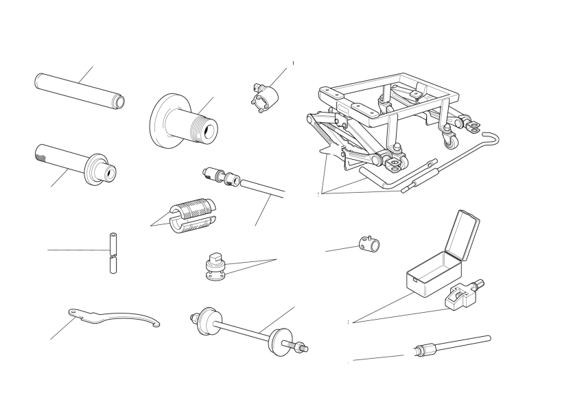WORKSHOP SERVICE TOOLS FRAME