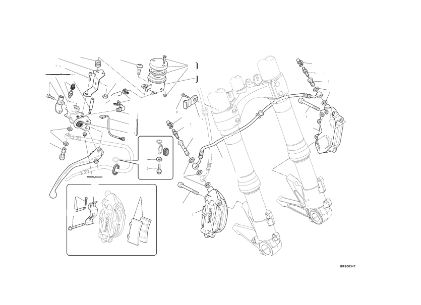 FRONT BRAKE SYSTEM