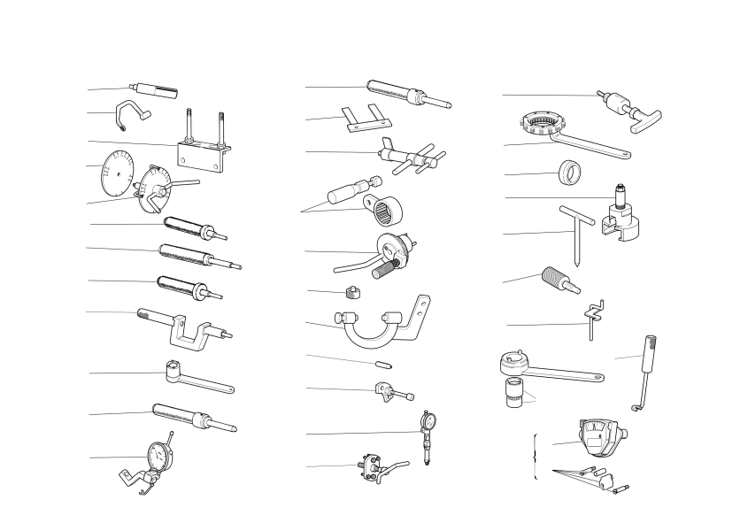 WORKSHOP SERVICE TOOLS