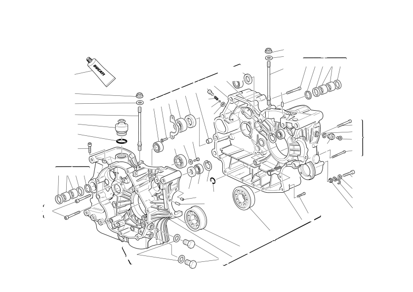 Crankcase halves