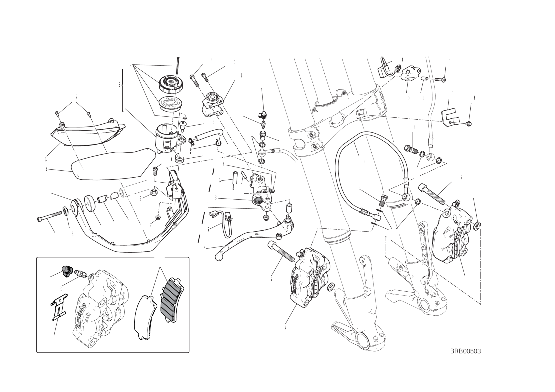 FRONT BRAKE SYSTEM 