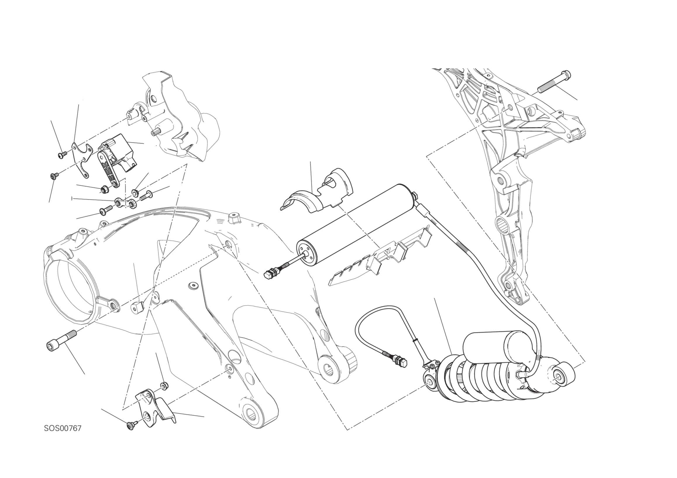 REAR SHOCK ABSORBER 