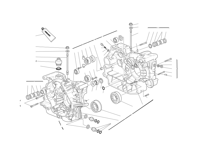 Crankcase halves