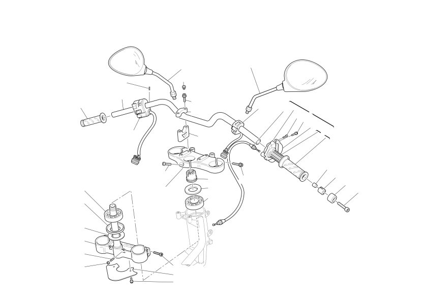 Handlebar and controls