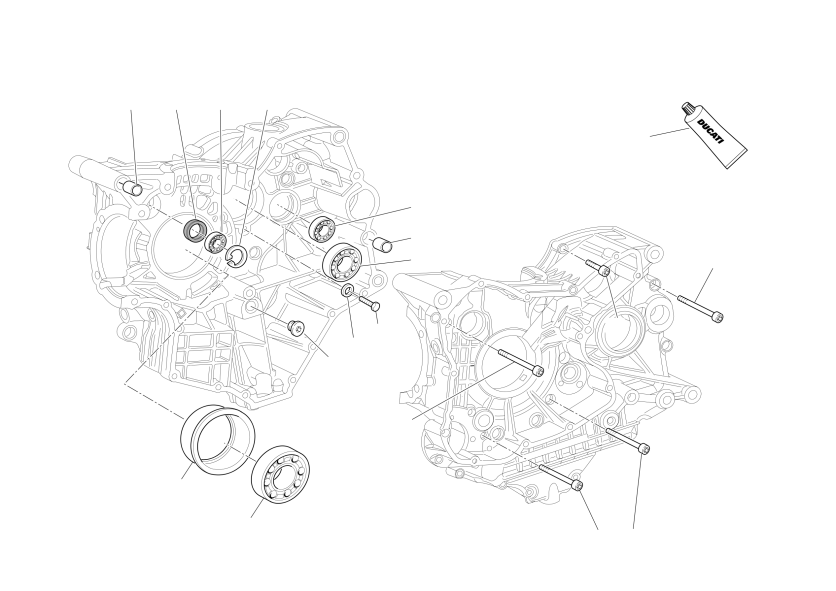 Crankcase halves