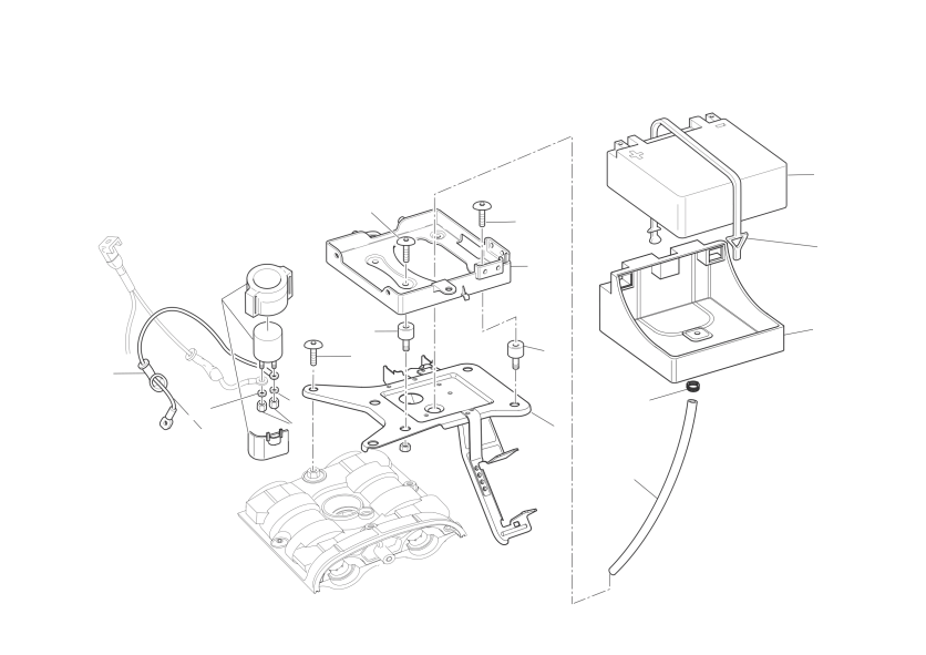 Battery support