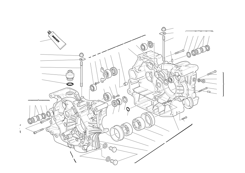 HALF CRANKCASES