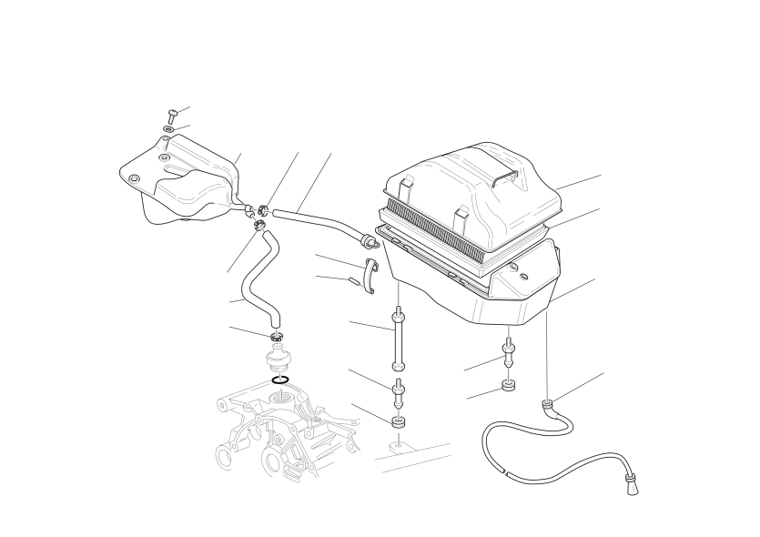 AIR INDUCTIO AND OIL VENT