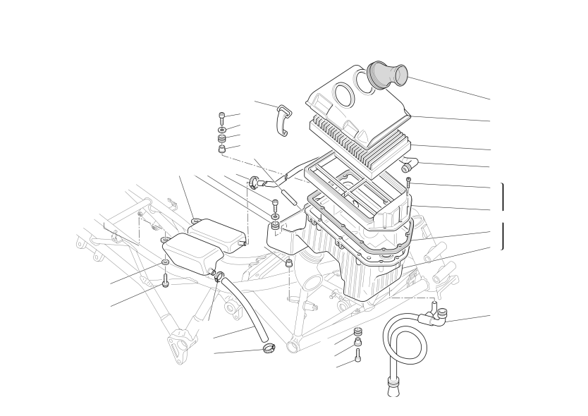 AIR INDUCTIO AND OIL VENT