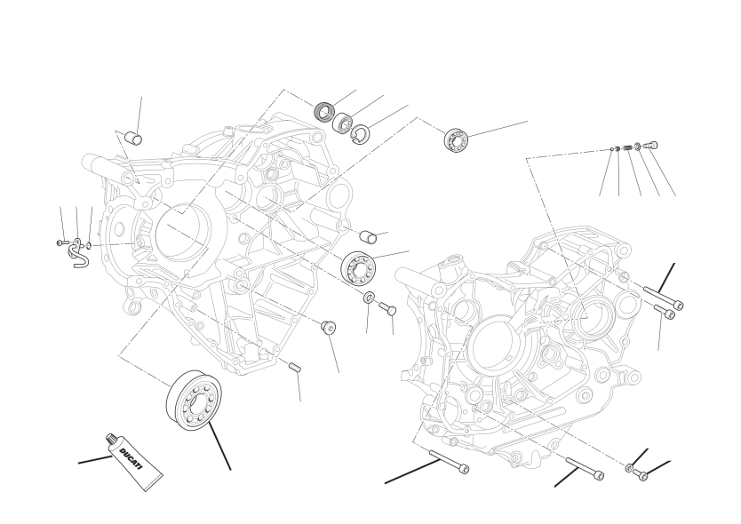 Crankcase halves