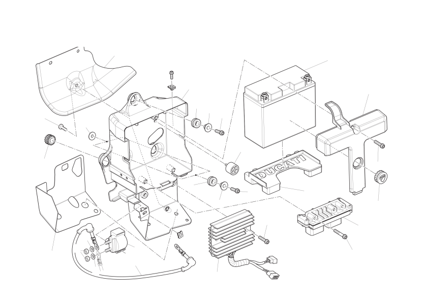 Battery support