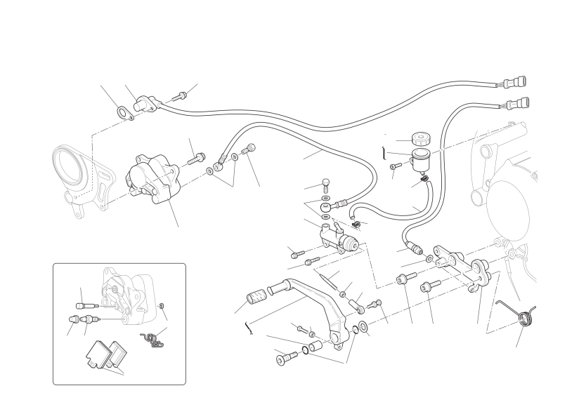 Rear brake