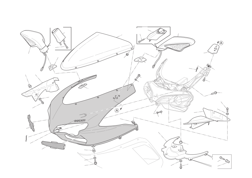 Headlight fairing