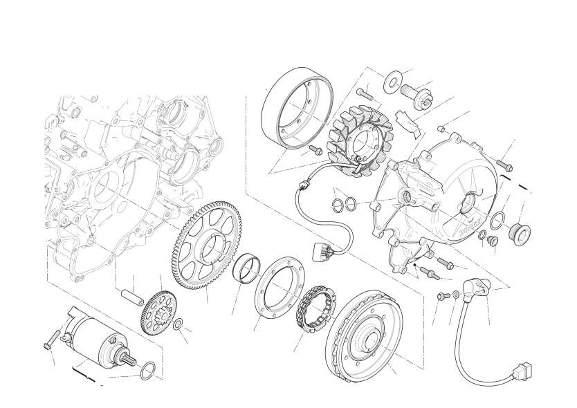 Electric starting and ignition