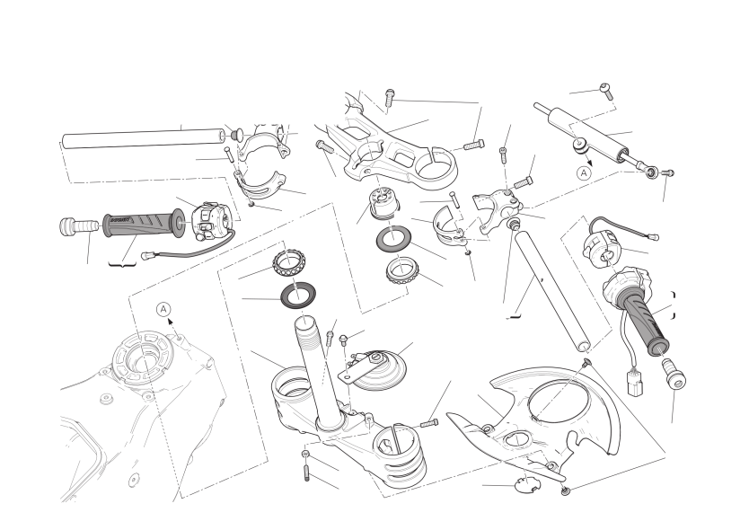 Handlebars - shock-absorber
