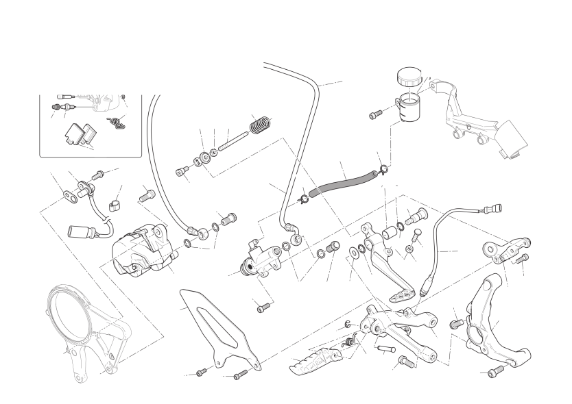 Rear brake