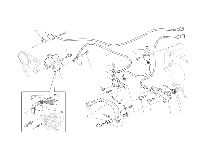 Rear brake