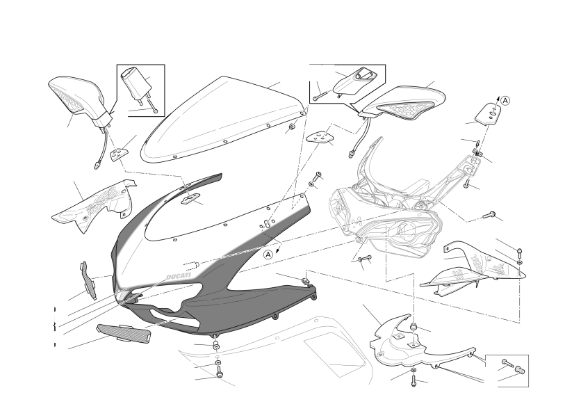 Headlight fairing