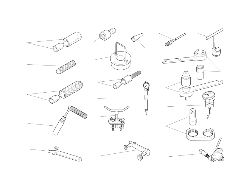 Workshop service tools