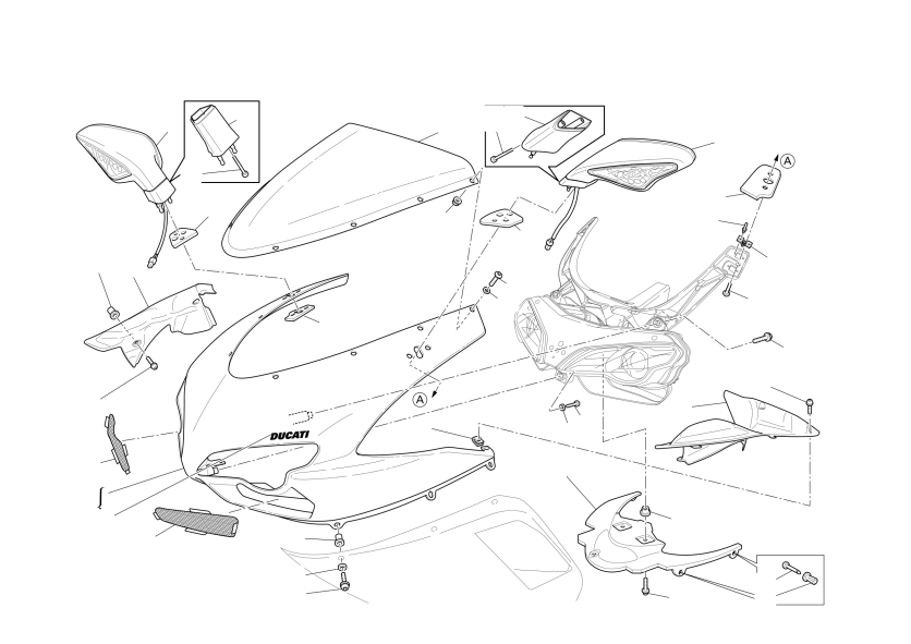 Headlight fairing