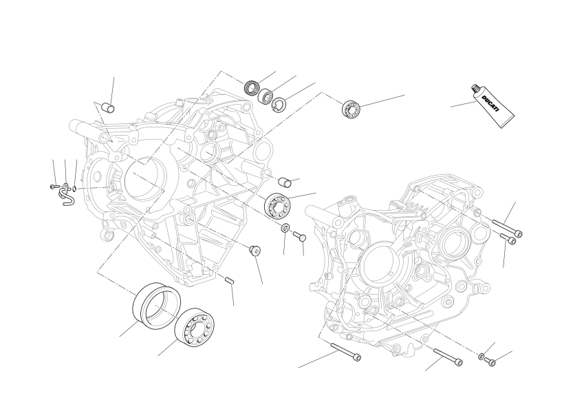Crankcase halves