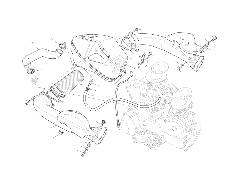 Air intake - oil breather