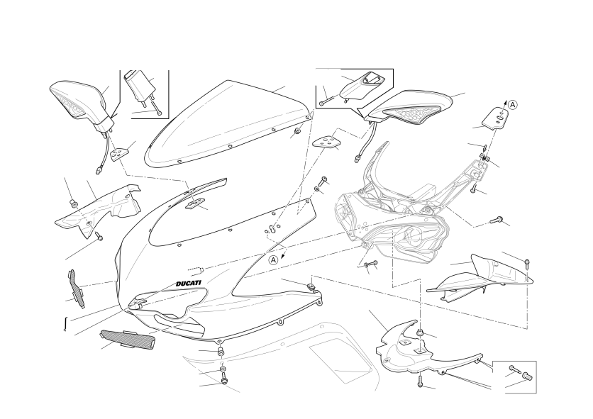 Headlight fairing