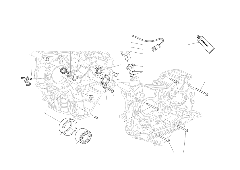 Crankcase halves