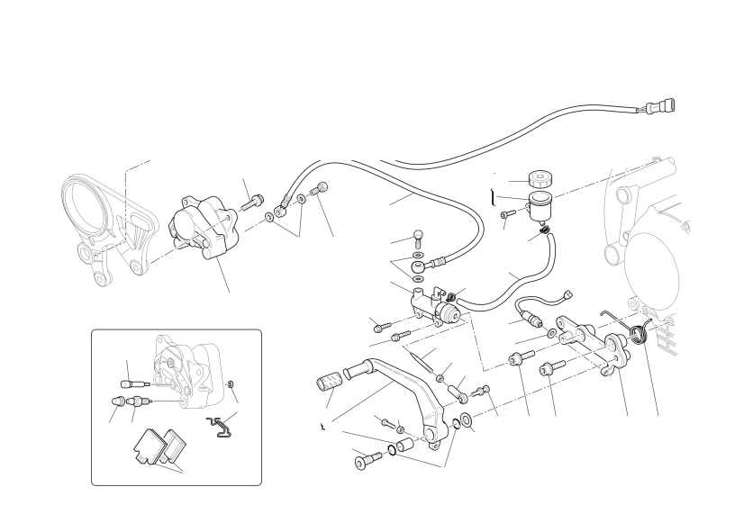 Rear brake