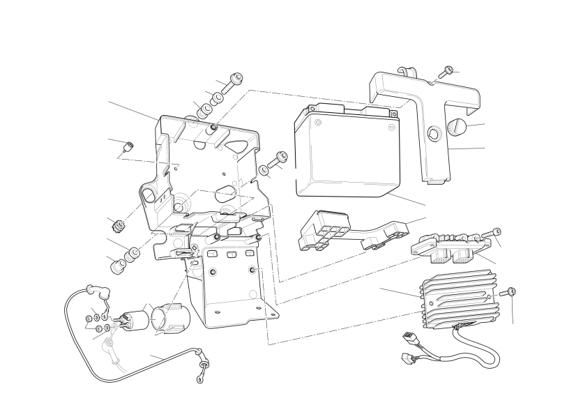 Battery support