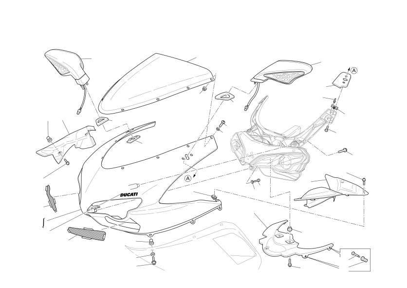 Headlight fairing