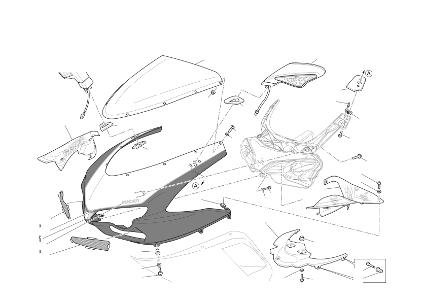 Headlight fairing