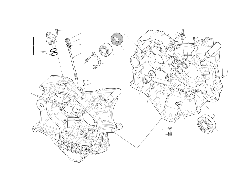 Crankcase halves