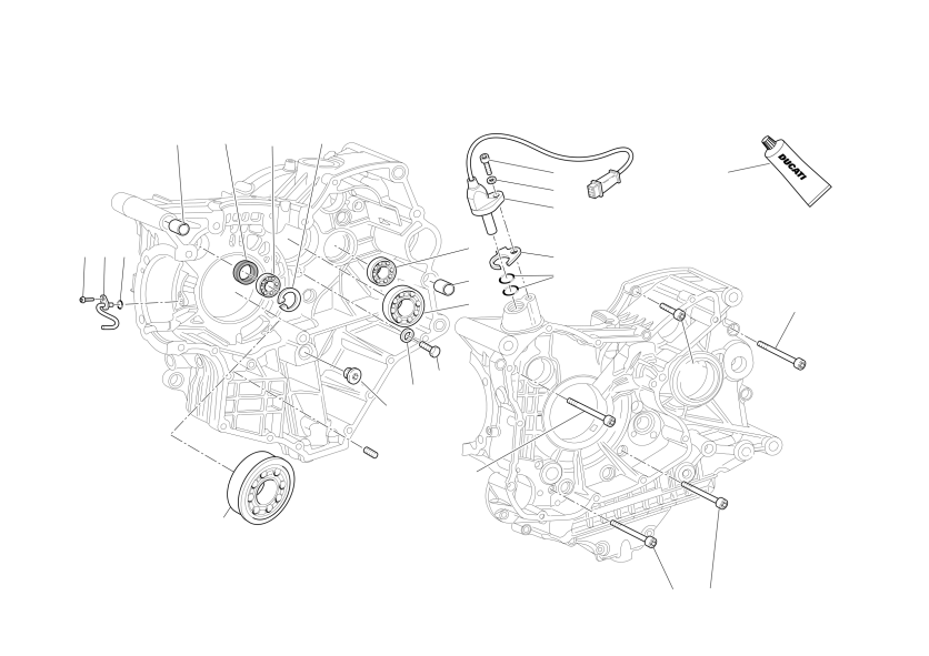 Crankcase halves
