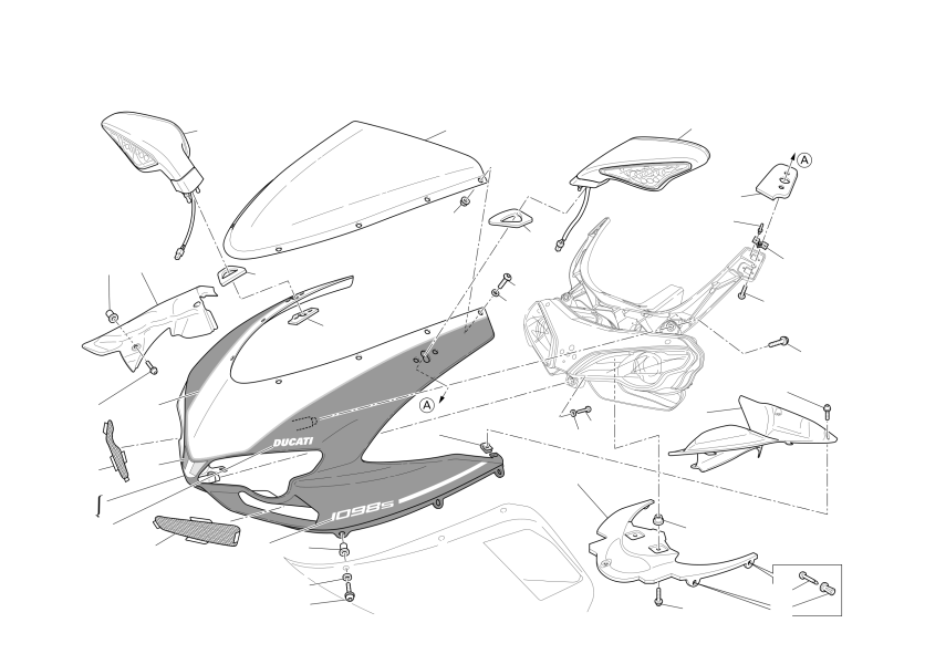 Headlight fairing