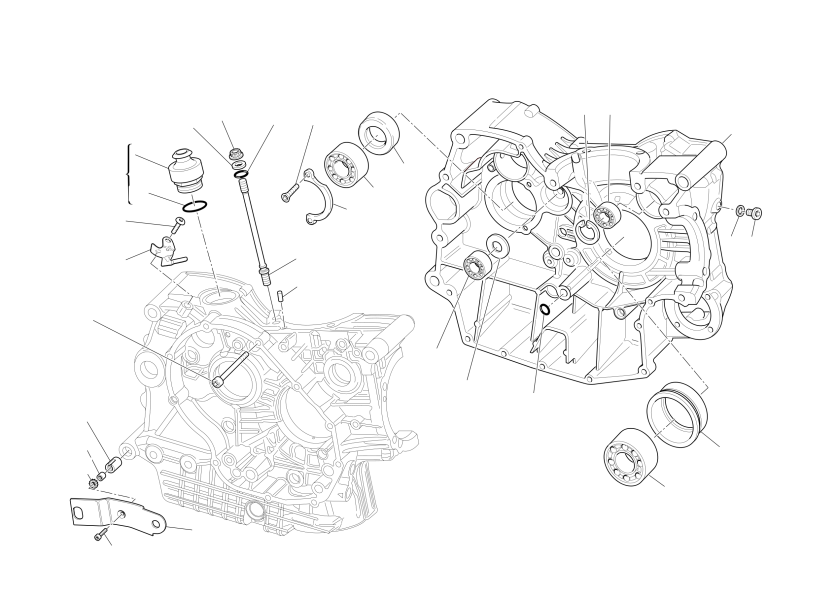 CRANKCASE HALVES