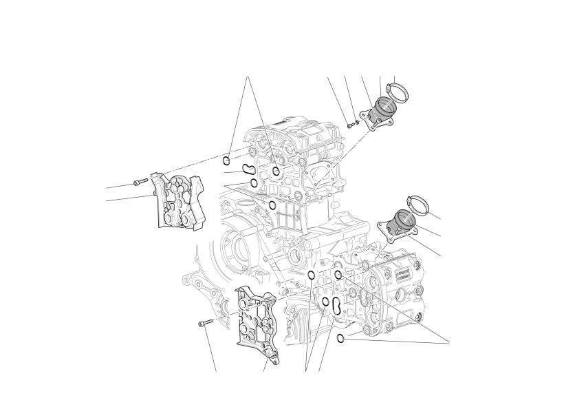 MANIFOLDS AND CYLINDER HEAD COVERS