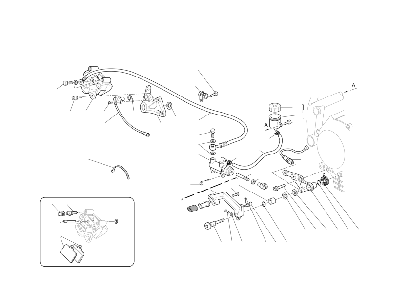 REAR HYDRAULIC BRAKE