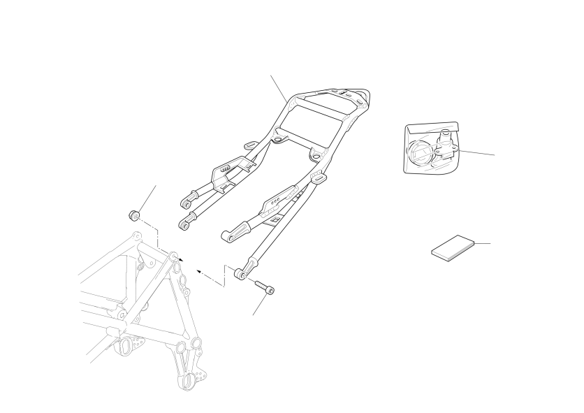 REAR SUBFRAME (single seat)