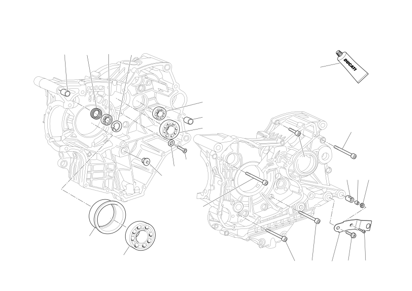Crankcase halves
