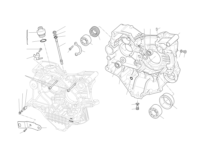 Crankcase halves