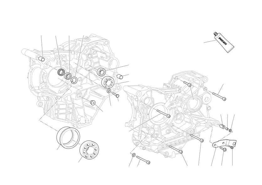 Crankcase halves