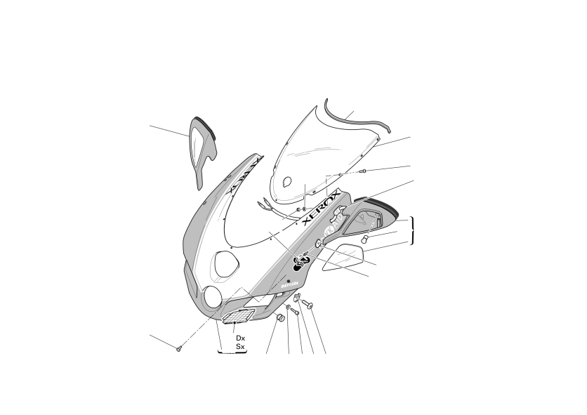 Headlight fairing