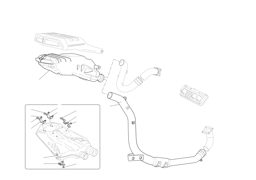 CARBON FIBRE EXHAUST SYSTEM