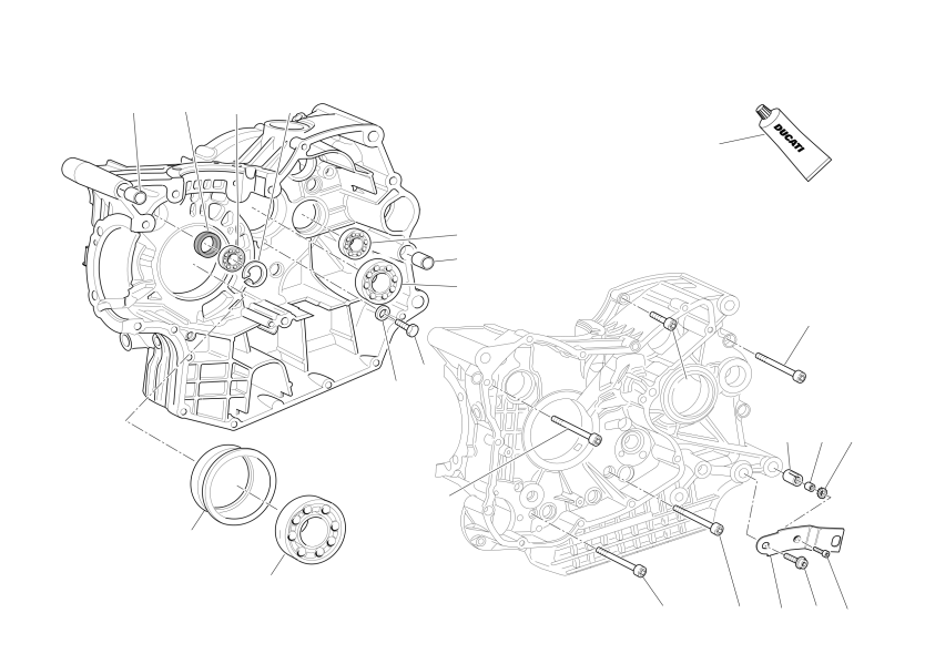 HALF CRANKCASES