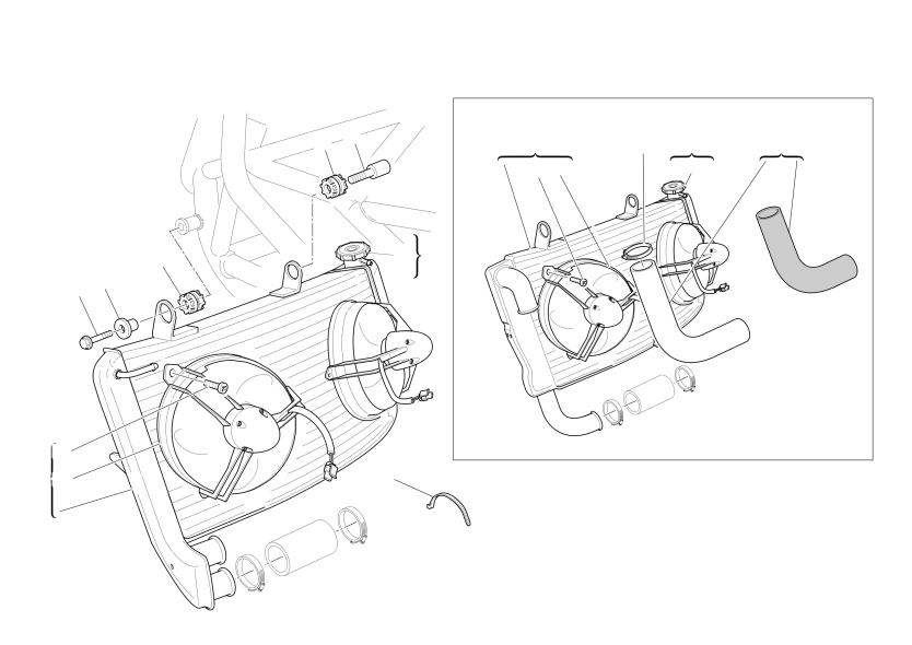 WATER RADIATOR ASSY