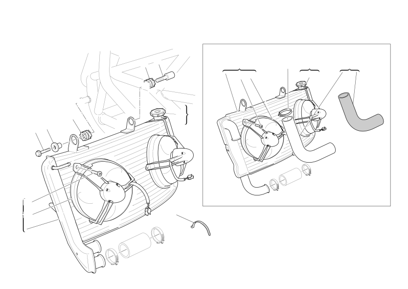 WATER RADIATOR ASSY