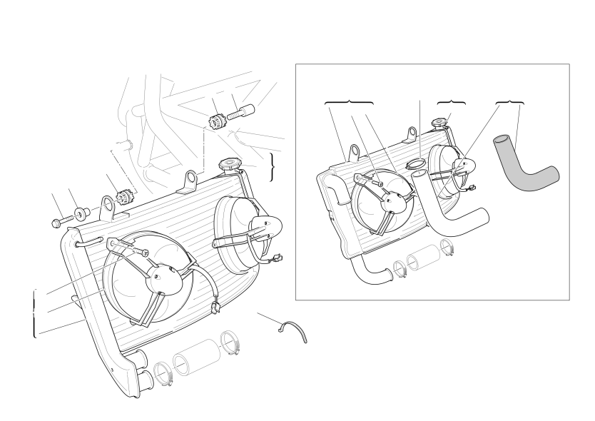 WATER RADIATOR ASSY