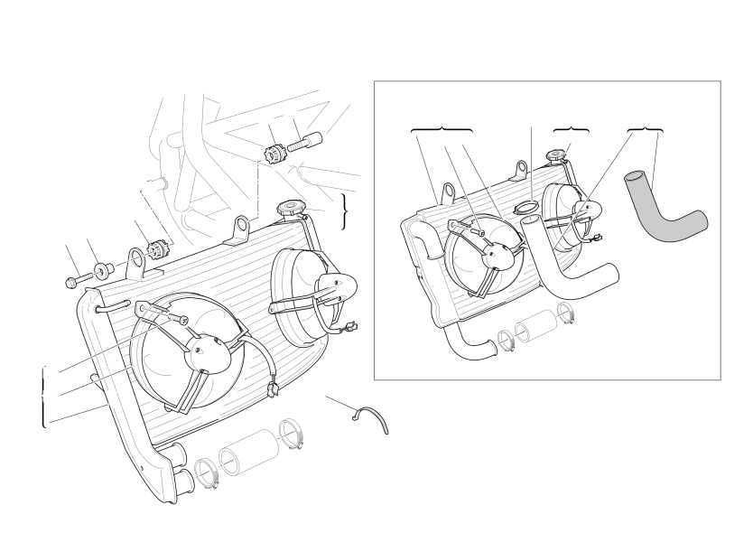 WATER RADIATOR ASSY