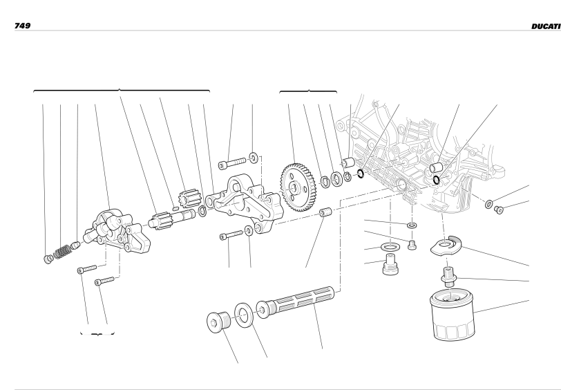 FILTERS AND OIL PUMP